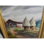 Голям картина масло на фазер Испания - 3667